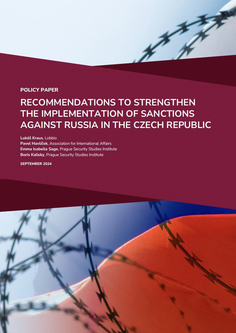 Recommendations to Strengthen the Implementation of Sanctions against Russia in the Czech Republic